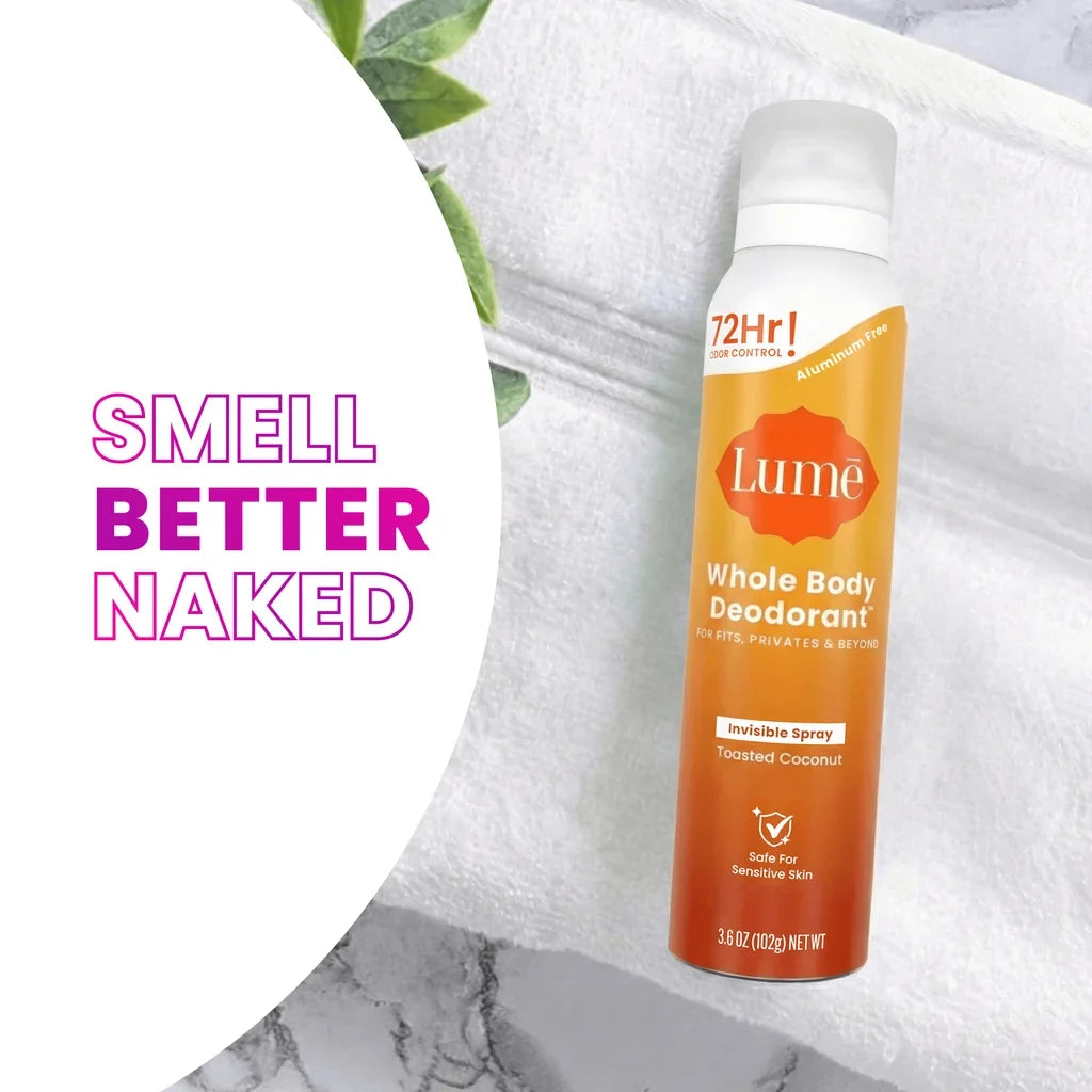 Lume Spray Deodorant Toasted Coconut